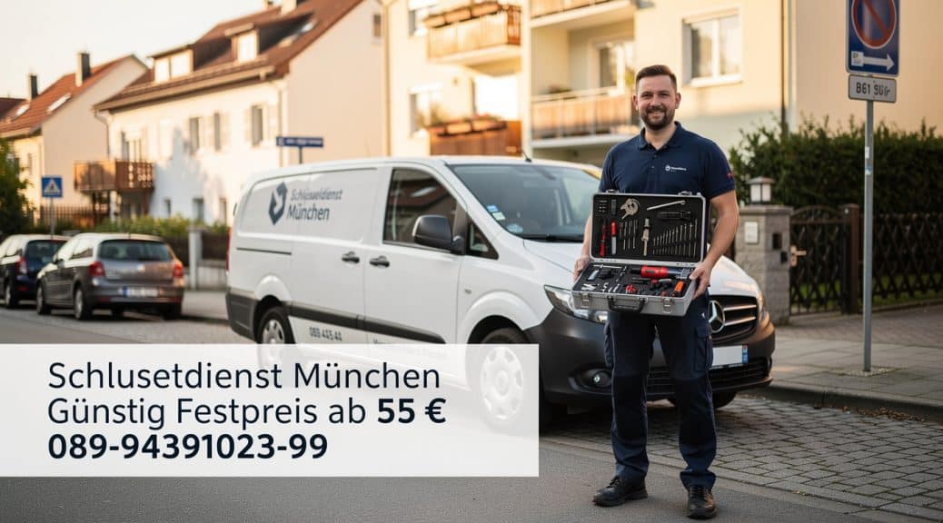 Schlüsseldienst München Günstig Festpreis ab 55 € 089-94391023-99